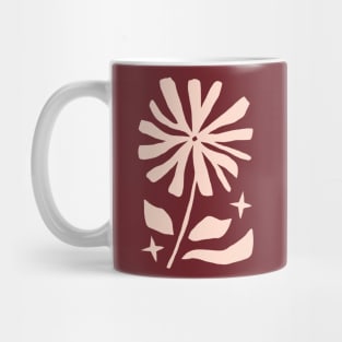 Matisse abstract flower Mug